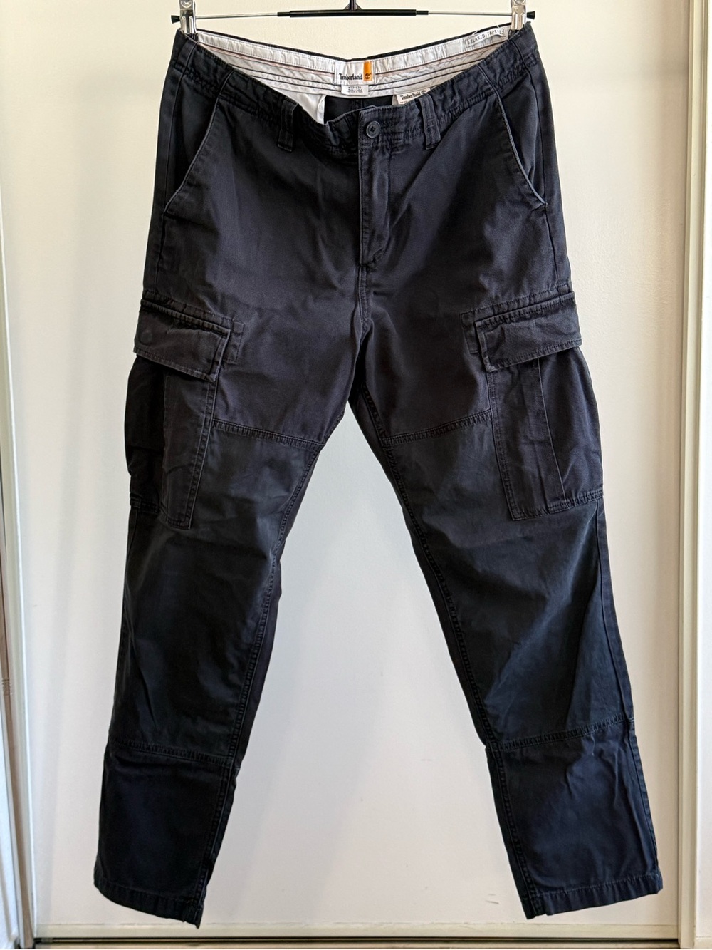 Timberland Relaxed Tapered Cargo Pants Black Size 32